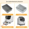 Puluomis zelfreinigende kattenbak 80L XXL, open kattenbak Productafbeelding-voorbeeld 10