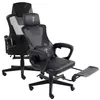 Gaming Stuhl im modernen Racing-Design mit einklappbarer Produktbild-Vorschau 4
