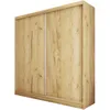 BEAUTYSOFA | Kleiderschrank MARIO II 200 cm Eiche Artisan – Produktbild-Vorschau 1