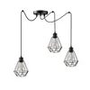 HowHomely lampa wisząca Triplo Ragno Diamante 14x14x200 cm Podgląd zdjęcia produktu 1