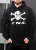FC St. Pauli - Kapuzenpullover  Totenkopf - schwarz Produktbild-Vorschau 1