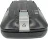 A close-up view of a black and gray cordless vacuum cleaner battery pack. Voir les images du produit