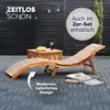 CASARIA® Sonnenliege Klappbar Holz FSC®-zertifiziert 320kg Produktbild-Vorschau 6