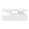 ProximaX LED Couchtisch, Wohnzimmertisch mit Regal, Produktbild-Vorschau 10