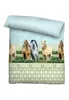 biberna Linon-Bettwäsche PFERDE pistaziengrün 1x 135x200 cm Produktbild-Vorschau 2