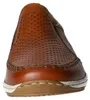Rieker Herren Slipper Leder Halbschuh Lochmuster Stretch Produktbild-Vorschau 24