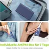 AUVON Tablettenbox 7 Tage Morgens Abends Pillendose 2 Produktbild-Vorschau 6