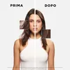 A split image showing a woman's face and hair, with magnified sections of her hair before and after using a product. The left side is labeled 'PRIMA' (Before) and the right side is labeled 'DOPO' (After). Náhled obrázku produktu