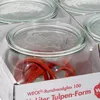 WECK Tulpen-Glas 1/2L 4er-Tray inkl. Ringe und Klammern Produktbild-Vorschau 13