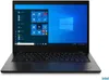 A black Lenovo Thinkpad laptop is shown from the front on a white background. Produktbild-Vorschau