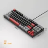 Mechanische Gaming Tastatur 88 Tasten QWERTZ DE, Red Produktbild-Vorschau 3