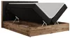 MKS MEBLE Boxspringbett 200x200 mit Bettkasten Eiche, Produktbild-Vorschau 5