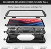 An exploded view of a tablet case, showing its different layers and components. Produktbild-Vorschau