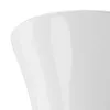 Blumenvase aus Keramik Weiß Glanz H 22,3 cm D 6 cm Produktbild-Vorschau 5