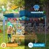 Izrielar Pavillon 3 x 3m Tente de jardin étanche, Voir les images du produit 6