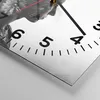 Wanduhr - Quadrat - Glasuhr - Frau Abstraktion - 40x40cm - Produktbild-Vorschau 5