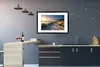 MuchoWow® Gerahmtes Poster Sonnenuntergang - Strand - Düne Produktbild-Vorschau 5