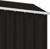 vidaXL Garten Brennholzlager Braun 245x98x159 cm Verzinkter Produktbild-Vorschau 10