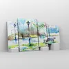 Bild auf Leinwand - Leinwandbild - Path urban Park Produktbild-Vorschau 4