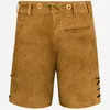 Pantaloni corti in pelle tradizionali da uomo PAULGOS - HK5 Anteprima dell’immagine prodotto 4