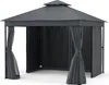 Blumfeldt Mondo Dual Pavilion 3x3 - dvojitá střecha a sítě Náhled obrázku produktu 1