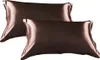 CANDeal 2 kusy 48x74cm povlak na polštář z hedvábí, Náhled obrázku produktu 1