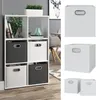Vicco Pudełko składane , 30 x 30 cm Zestaw 2, Biały Podgląd zdjęcia produktu 2
