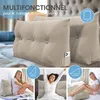 ELONEO Coussin dorsal 90 cm de large, coussin en forme de Voir les images du produit 4