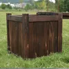 Kondela Gartenbank aus Holz mit Pflanzkästen Sasil - braun Produktbild-Vorschau 13