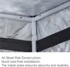 LED Growbox Komplettset 80x80X160cm Gewächshaus Indoor Produktbild-Vorschau 9