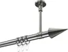 Interdeco Gardinenstange / Vorhangstange Chrom / Produktbild-Vorschau 1