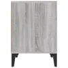 Nachttische 2 Stk. Grau Sonoma 40x35x50 cm , Nachttische & Produktbild-Vorschau 7