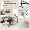 Collage of images showing a coffee table and its features. Voir les images du produit