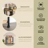 portaspezie eluno, portaoggetti da cucina, in bambù e Anteprima dell’immagine prodotto 5