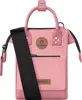 A pink Cabaia Nano bag with a black strap is shown against a white background. Produktbild-Vorschau