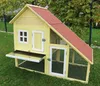 Kaninchenstall / Kleintierstall Habau Luxus 140x65x120cm Produktbild-Vorschau 3