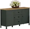 Stanton buffet vert, chêneReproduction. Voir les images du produit 10