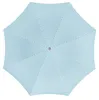 Sonnenschirm - hellblau/weis - gestreift - 180 cm - Produktbild-Vorschau 1