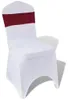vidaXL 25x Stretch Ribbon + Diamond Buckle Bordeaux Náhľad obrázku produktu 4