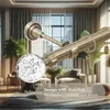 320 cm Zweiläufige Gardinenstange Ø 25/19 mmAntikgold mit Produktbild-Vorschau 9