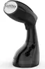 A black handheld garment steamer is shown against a white background. Voir les images du produit