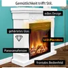 Ambiness Elektrokamin Fiona | 2 Heizstufen | 900W & 1800W | Produktbild-Vorschau 3