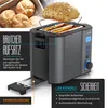 Arendo MANHA Toaster mit Restzeitanzeige, 2 Toastschlitze, Produktbild-Vorschau 3