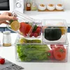 4 Stück kühlschrank organizer, stapelbare kühlschrank Produktbild-Vorschau 4