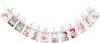 Oblique Unique Baby Girlande 12 Monate Monatsgirlande Produktbild-Vorschau 1