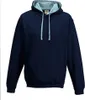 Just Hoods JH003 | Varsity Herren Hoodie / Kaputzenpullover Produktbild-Vorschau 2