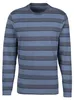 H.I.S. Pyjama 2 -teilig blau-meliert-gestreift, schwarz Produktbild-Vorschau 4