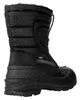 A black winter boot shown from the side. Voir les images du produit
