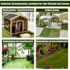 Kunstrasen,Kunstrase Balkon Wetterfest 9 PCS,30x30 cm Produktbild-Vorschau 5