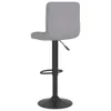 Barhocker 2 Stk. Hellgrau Stoff Produktbild-Vorschau 6